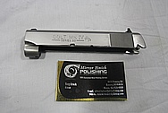 Colt MKIV Gun Frame and Slide BEFORE Chrome-Like Metal Polishing and Buffing Services / Resoration Services