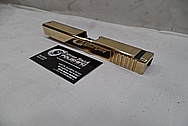 Glock .22 Caliber Stainless Steel Gun Slide BEFORE Chrome-Like Metal Polishing - Stainless Steel Polishing