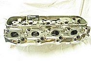 Brodix Aluminum V8 Cylinder Head AFTER Chrome-Like Metal Polishing and Buffing Services
