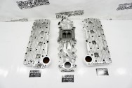 Offenhauser Aluminum Flathead Cylinder Heads AFTER Chrome-Like Metal Polishing - Aluminum Polishing | Cylinder Head Polishing Services | Flathead Polishing Services