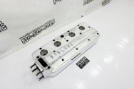 Cyclone Aluminum Flathead Cylinder Head AFTER Chrome-Like Metal Polishing - Aluminum Polishing | Cylinder Head Polishing Services | Flathead Polishing Services