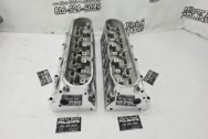 GM LS Aluminum Cylinder Heads AFTER Chrome-Like Metal Polishing | Aluminum Polishing | Cylinder Head Polishing Services | GM LS Polishing Services