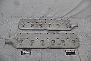 1941 Lincoln Zephyr Aluminum Cylinder Heads Flat-Head BEFORE Chrome-Like Metal Polishing and Buffing Services / Restoration Services - Aluminum Polishing Services 