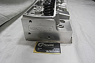 Mondello V8 Engine Aluminum Cylinder Heads BEFORE Chrome-Like Metal Polishing and Buffing Services / Resoration Services