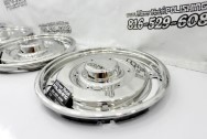 2nd CUSTOMERS SET of 1963 Chevy Corvette Stainless Steel Hubcaps NCRS AFTER Chrome-Like Metal Polishing | Stainless Steel Polishing | Hubcap Polishing Services | Dent Removal Services 