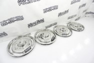2nd CUSTOMERS SET of 1963 Chevy Corvette Stainless Steel Hubcaps NCRS AFTER Chrome-Like Metal Polishing | Stainless Steel Polishing | Hubcap Polishing Services | Dent Removal Services 