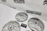 1960's Vintage Fiat Stainless Steel Hubcaps AFTER Chrome-Like Polishing | Hubcap Polishing | Stainless Steel Polishing Services | Dent Repair Services