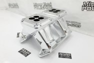 Indy Aluminum Intake Manifold AFTER Chrome-Like Metal Polishing | Aluminum Polishing | Intake Polishing Services