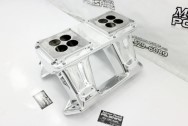 Indy Aluminum Intake Manifold AFTER Chrome-Like Metal Polishing | Aluminum Polishing | Intake Polishing Services