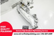 Aluminum Intake Manifold Project AFTER Chrome-Like Metal Polishing | Aluminum Polishing | Intake Manifold Polishing Services