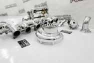 Aluminum Intake Manifold Project AFTER Chrome-Like Metal Polishing | Aluminum Polishing | Intake Manifold Polishing Services
