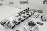 Aluminum Intake Manifold Project AFTER Chrome-Like Metal Polishing | Aluminum Polishing | Intake Manifold Polishing Services