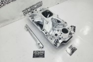 Aluminum V8 Intake Manifold AFTER Chrome-Like Metal Polishing and Buffing Services | Restoration Services | Intake Manifold Polishing Services 