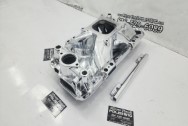 Aluminum V8 Intake Manifold AFTER Chrome-Like Metal Polishing and Buffing Services | Restoration Services | Intake Manifold Polishing Services 