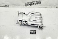 Mazda RX7 Aluminum Intake Manifold & Throttle Body AFTER Chrome-Like Metal Polishing and Buffing Services | Restoration Services | Intake Manifold Polishing Services