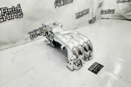 Mazda RX7 Aluminum Intake Manifold & Throttle Body AFTER Chrome-Like Metal Polishing and Buffing Services | Restoration Services | Intake Manifold Polishing Services