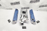 Aluminum Intake Manifold Project AFTER Chrome-Like Metal Polishing and Buffing Services | Restoration Services | Intake Manifold Polishing Services