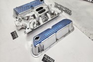 Aluminum Intake Manifold Project AFTER Chrome-Like Metal Polishing and Buffing Services | Restoration Services | Intake Manifold Polishing Services