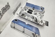 Aluminum Intake Manifold Project AFTER Chrome-Like Metal Polishing and Buffing Services | Restoration Services | Intake Manifold Polishing Services