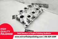 Aluminum Intake Manifold AFTER Chrome-Like Metal Polishing and Buffing Services | Restoration Services | Intake Manifold Polishing Services