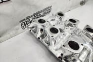 Aluminum Intake Manifold AFTER Chrome-Like Metal Polishing and Buffing Services | Restoration Services | Intake Manifold Polishing Services