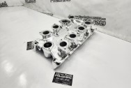 Aluminum Intake Manifold AFTER Chrome-Like Metal Polishing and Buffing Services | Restoration Services | Intake Manifold Polishing Services