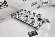 Aluminum Intake Manifold AFTER Chrome-Like Metal Polishing and Buffing Services | Restoration Services | Intake Manifold Polishing Services