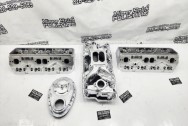 Aluminum Intake Manifold Engine Project AFTER Chrome-Like Metal Polishing and Buffing Services | Restoration Services | Intake Manifold Polishing Services