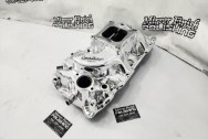 Weiand Aluminum Intake Manifold AFTER Chrome-Like Metal Polishing and Buffing Services | Restoration Services | Intake Manifold Polishing Services