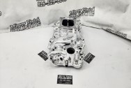 Weiand Aluminum Intake Manifold AFTER Chrome-Like Metal Polishing and Buffing Services | Restoration Services | Intake Manifold Polishing Services