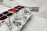 Edelbrock Aluminum Intake Manifold AFTER Chrome-Like Metal Polishing and Buffing Services | Restoration Services | Intake Manifold Polishing Services