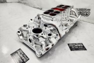 Edelbrock Aluminum Intake Manifold AFTER Chrome-Like Metal Polishing and Buffing Services | Restoration Services | Intake Manifold Polishing Services
