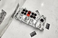 Edelbrock Aluminum Intake Manifold AFTER Chrome-Like Metal Polishing and Buffing Services | Restoration Services | Intake Manifold Polishing Services