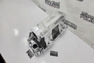 Edelbrock High Rise Aluminum Intake Manifold AFTER Chrome-Like Metal Polishing and Buffing Services | Intake Manifold Polishing Services | Aluminum Polishing Services