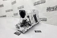 Edelbrock High Rise Aluminum Intake Manifold AFTER Chrome-Like Metal Polishing and Buffing Services | Intake Manifold Polishing Services | Aluminum Polishing Services