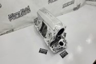 Edelbrock High Rise Aluminum Intake Manifold AFTER Chrome-Like Metal Polishing and Buffing Services | Intake Manifold Polishing Services | Aluminum Polishing Services