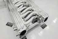 1996 - 2002 Gen II Dodge Viper V10 Aluminum Intake Manifold AFTER Chrome-Like Metal Polishing and Buffing Services | Aluminum Polishing | Dodge Viper Polishing Services | Intake Manifold Finishing Services