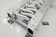 1996 - 2002 Gen II Dodge Viper V10 Aluminum Intake Manifold AFTER Chrome-Like Metal Polishing and Buffing Services | Aluminum Polishing | Dodge Viper Polishing Services | Intake Manifold Finishing Services