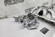 Edelbrock Aluminum Intake Manifold Project Project AFTER Chrome-Like Metal Polishing and Buffing Services | Aluminum Polishing | Intake Manifold Polishing Services | Finishing Services