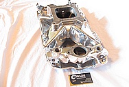 1967 Chevy Camaro V8 Intake Manifold AFTER Chrome-Like Metal Polishing and Buffing Services