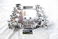Aluminum Ford Mustang Kenne Bell Blower / Supercharger Intake Manifold AFTER Chrome-Like Metal Polishing and Buffing Services