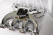LSX / GM Aluminum Intake Manifold AFTER Chrome-Like Metal Polishing and Buffing Services / Restoration Services
