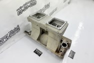 Edelbrock Aluminum Intake Manifold BEFORE Chrome-Like Metal Polishing | Aluminum Polishing | Intake Polishing Services