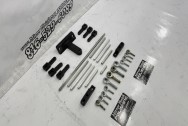 Intake Manifold Linkage Set BEFORE Chrome-Like Metal Polishing | Aluminum Polishing | Intake Linkage Set Polishing Services