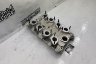 Aluminum Intake Manifold BEFORE Chrome-Like Metal Polishing and Buffing Services | Restoration Services | Intake Manifold Polishing Services
