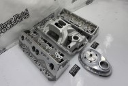 Aluminum Intake Manifold Engine Project BEFORE Chrome-Like Metal Polishing and Buffing Services | Restoration Services | Intake Manifold Polishing Services