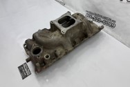Weiand Aluminum Intake Manifold BEFORE Chrome-Like Metal Polishing and Buffing Services | Restoration Services | Intake Manifold Polishing Services