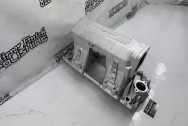 Edelbrock High Rise Aluminum Intake Manifold BEFORE Chrome-Like Metal Polishing and Buffing Services | Intake Manifold Polishing Services | Aluminum Polishing Services