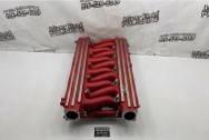 1996 - 2002 Gen II Dodge Viper V10 Aluminum Intake Manifold BEFORE Chrome-Like Metal Polishing and Buffing Services | Aluminum Polishing | Dodge Viper Polishing Services | Intake Manifold Finishing Services