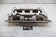 Jaguar Aluminum Intake Manifold BEFORE Chrome-Like Metal Polishing and Buffing Services / Restoration Services